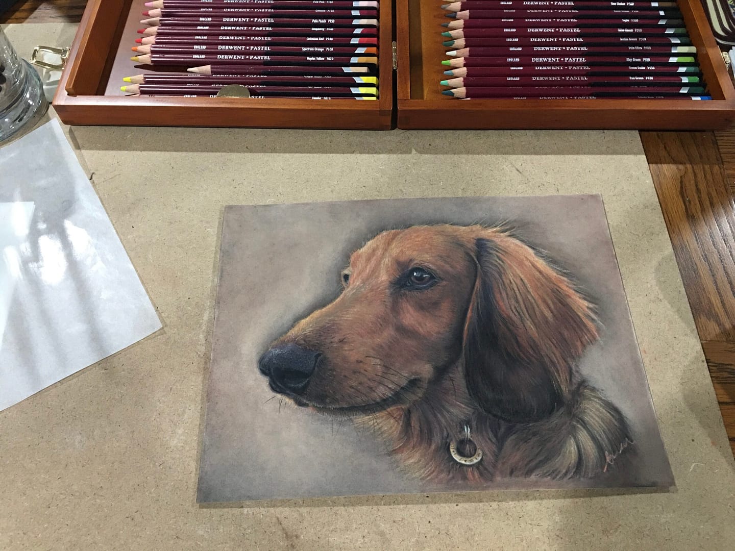 painting with pencils ©alisonfield